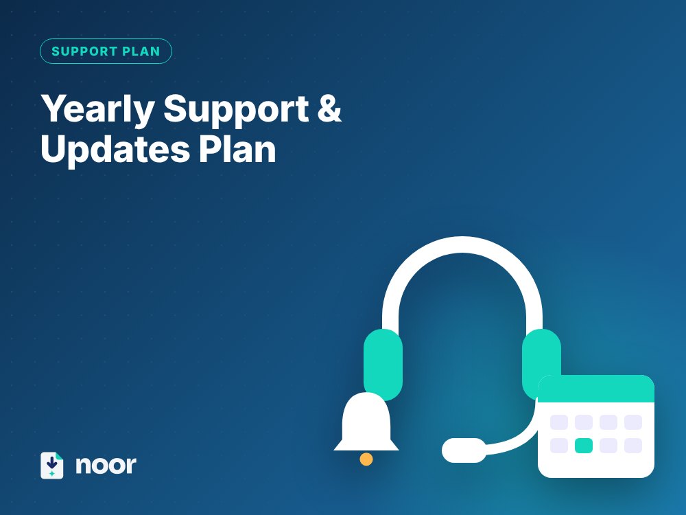 اشتراك الدعم الفني والتحديثات السنوي